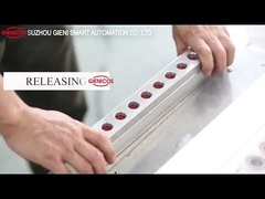 10 Nozzles Lipstick Filling Machine Double Heating Tanks Aluminum Metal Mold