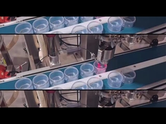 Automatische Schraub-Löschpulverfüllmaschine JLF-2 Einfachdüse Servo-Capping-System