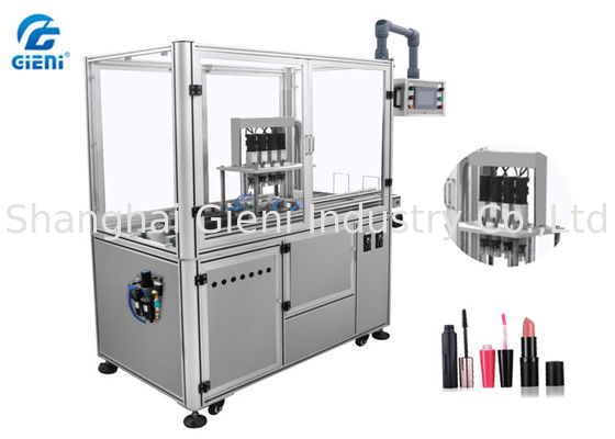 Die Kraft-justierbare Flaschen-mit einer Kappe bedeckende Maschine 72~84pcs/Min verdrehen mit hohem Ausschuss