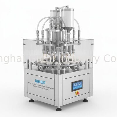 JQR-02C Rotations-CC-Füllmaschine mit 24-30 Zyklen/Minute, ±0,1g Genauigkeit und CE-Zertifizierung