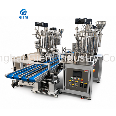 HFM-10N60L Ten Nozzle High-Speed Hot Filling Machine 60L Tank 40-60 bottles/min Production Line