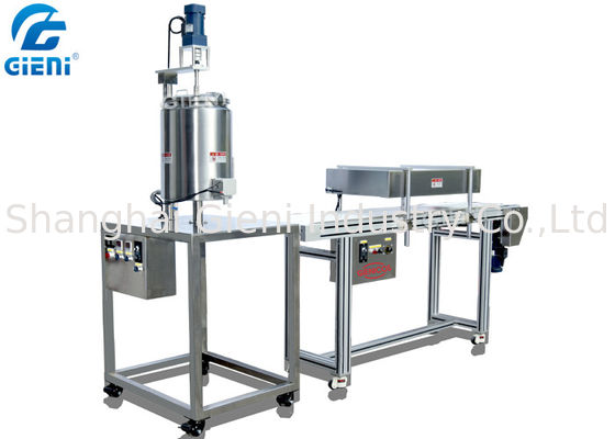 Kosmetischer Lippenstift, der Maschine 1 Düsen-Lippenstift-Füllmaschine herstellend gießt