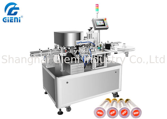 Plc-Steuerung 2KW 90pcs/Min Lipstick Labeling Machine