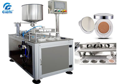 Ein guter Preis. Vier Düsen-kosmetische Füllmaschine SUS304 für Luftpolster/cm Creme Online