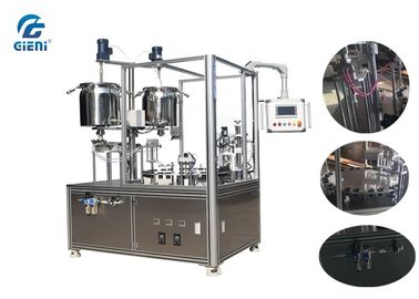 Ein guter Preis. Kolbenartige Wimperntuschen-füllende und mit einer Kappe bedeckende Maschine AC220V mit anhebendem System Online