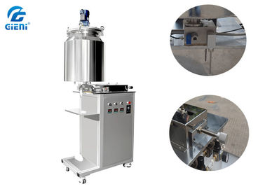 Ein guter Preis. Vertikale Art einzelne Düsen-Wimperntuschen-Füllmaschine mit dem Behälter 20L, einfach zu benützen Online