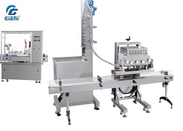 Ein guter Preis. Justierbare Füllmaschine des ätherischen Öls mit automatischer mit einer Kappe bedeckender Maschine Online