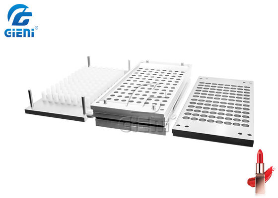 Ein guter Preis. 96 Hohlraum-kosmetischer Lippenstift-Halter-Form-Aluminiumbehälter Online