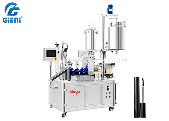 Ein guter Preis. Wimperntuschen-Lippenglanz Füllmaschine-Rohr-Füller des Behälter-15L halb automatisch Online