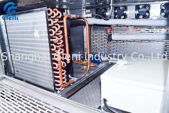 3,5 Meter kosmetische Füllmaschine-Lippenstift-Kühltunnel-mit kühlendem Kompressor 5P