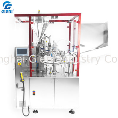 Handsahnegesichts-Reiniger-Zahnpasta-Kunststoffrohr-Füllung und versiegelnde Maschine