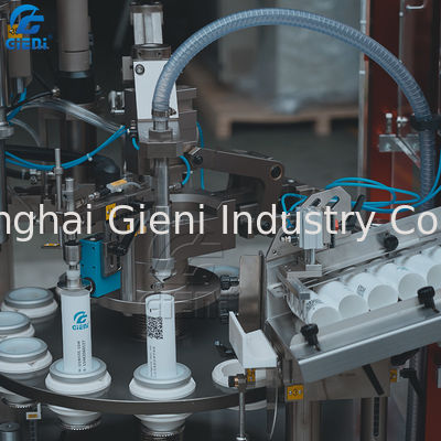 Handsahnegesichts-Reiniger-Zahnpasta-Kunststoffrohr-Füllung und versiegelnde Maschine