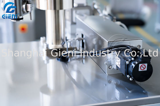 Lippenglanz Wimperntuschen-Füllmaschine-Doppeldüse des Behälter-20L vertikale