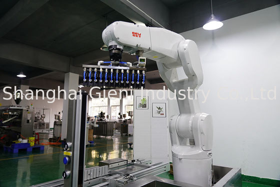 ABB Robot Vollautomatische Lipgloss Mascara Filling Capping Machine Produktionslinie