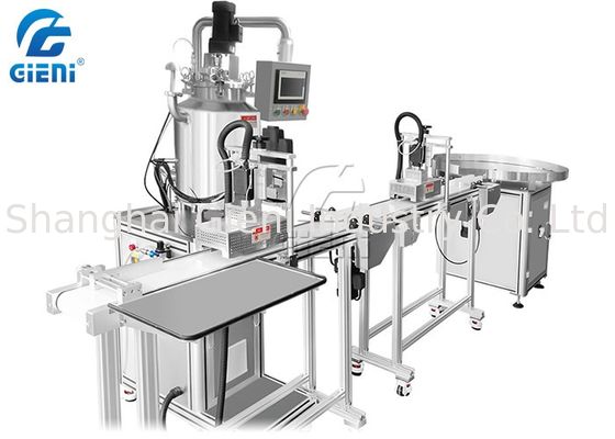 Einzelne Hauptzahnradpumpe 50pcs/Min Cosmetic Filling Machine