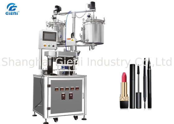 12 Düsen-Kosmetik-füllende Ausrüstung für Wimperntusche, doppelter Behälter