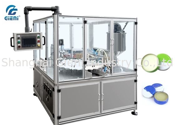 Kolbenartiger PLC-Steuermützenmacher für Vaseline-Füllmaschine mit Edelstahl-Material