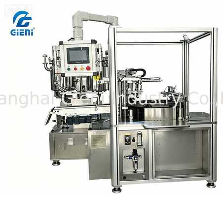 Hochgeschwindigkeits-Mehrfarben-Rotationsfüllmaschine mit servogesteuerter Genauigkeit für Luftkissen-CC-Creme