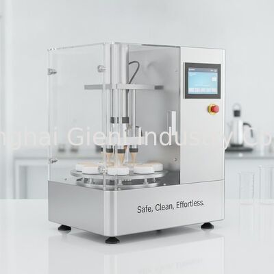 Ergonomische Rotations-CC-Füllmaschine mit staubfreiem Betrieb und geringen Geräuschen (< 75 dB) für eine sichere Kosmetikproduktion
