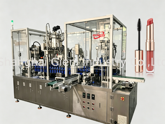 JQH-02 Hochgeschwindigkeits-Lipgloss-Füllmaschine mit 80 PCS/MIN-Ausgabe und SUS304-Material mit Servopistontechnologie