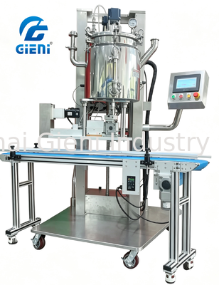Zuverlässige Warmfüllmaschine mit Tankhebe-Technologie, Mitsubishi Servoantrieben und SUS316L Edelstahl