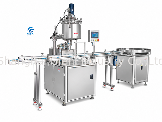 EGR-4H-HF9 4-Nozzle Automatic Servo Drive Hot Filling Machine for 9ml Lipstick Tubes 80 Tubes/Min Touch Screen PLC