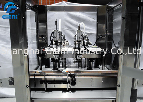 Lineare Düsen-bewegliche kosmetische Füllmaschine der Flüssigkeits-2