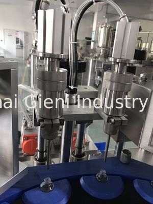 Maschine 45pcs/Min Nail Polish Filling Capping mit 2 Düsen