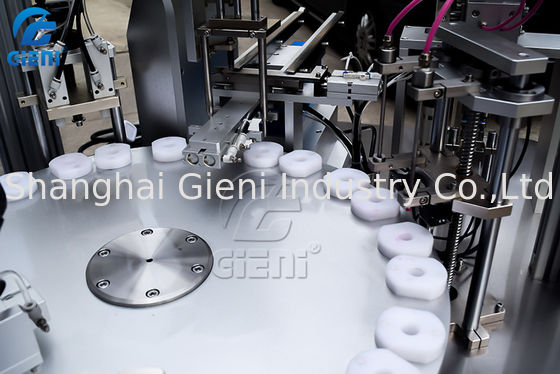 Halb Selbst- Dreh-Lipgloss-Füllmaschine des Behälter-15L