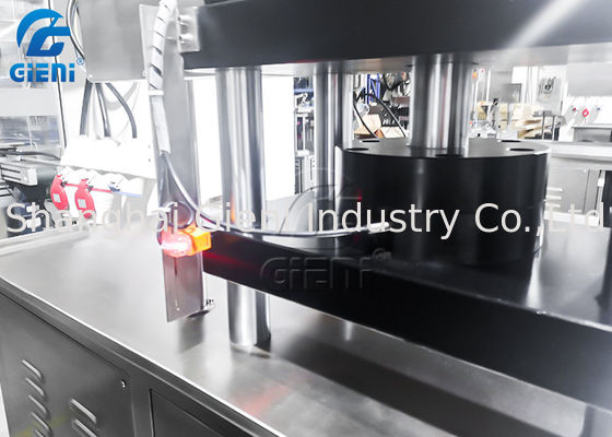 Lidschatten-Vertrags-Pulver-Pressmaschine-hydraulisches Fahren der Tabellen-14mpa