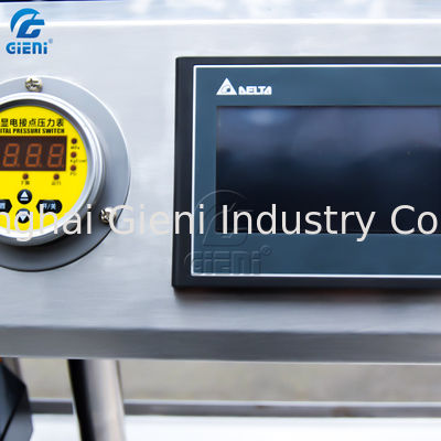 Kosmetisches Lidschatten-Pulver, das zusammenpressende Maschine drückt