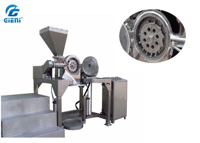 Schrauben-Fütterungsart kosmetische Pulver-Zerkleinerungsmaschine mit 12 Hämmern, Edelstahl-Material