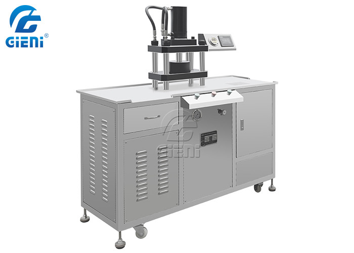 Lidschatten-Vertrags-Pulver-Pressmaschine-hydraulisches Fahren der Tabellen-14mpa