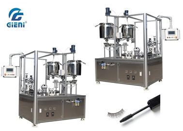 Ein guter Preis. Wimperntuschen-Bürsten-halb automatische Füllmaschine mit zwei Nozzels Online