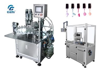 Ein guter Preis. Hohe Leistungsfähigkeits-Nagellack-Flaschen-Füllmaschine 220V mit Servomützenmacher Online