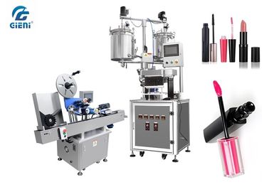 Ein guter Preis. Perlen Sie Wesentliches Mateials-Lippenstift-Füllmaschine 9kw mit horizontalem Etikettierer Online