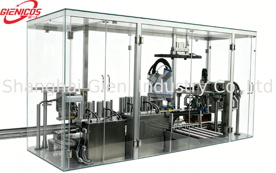 Hochgeschwindigkeits-automatische Kissenfüllmaschine mit 40 PCS/Min Produktionskapazität und vier Düsen-Servofüllmaschine für die kosmetische Herstellung