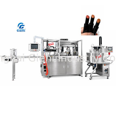 GLU-900 Sub-Zero Kühl-Lippenstift-Abfüllmaschine KANGSHIJIE Kompressor -20°C 900 Stück/h Produktion