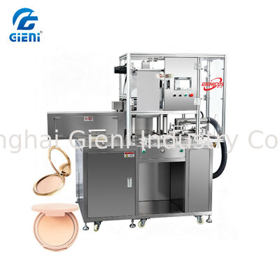 C-18 Pneumatische Pulverpressmaschine mit 3 Tonnen Höchstdruck und 6-10 Stück/min Kapazität für Forschung und Entwicklung in der Kosmetik