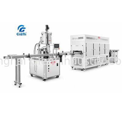 JYF Einzeldüsen-Füllproduktionslinie Variable Frequenzförderer 20-40 Stück/min für Kosmetikbalsam