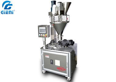Ein guter Preis. Pulver-kosmetische Füllmaschine-einzelne Düse des Nagel-1.5KW mit Drehscheiben-Form Online