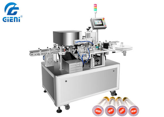 Ein guter Preis. Plc-Steuerung 2KW 90pcs/Min Lipstick Labeling Machine Online