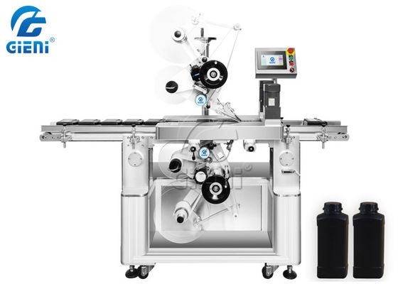 Maschine 91mm Gurt-250pcs/Min Cosmetic Dual Side Labeling