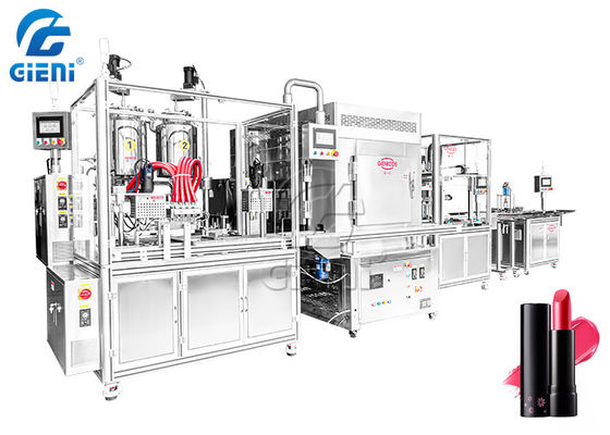 Ein guter Preis. Silikon-Marmor-Lippenstift-Füllmaschine 800L/Min 960pcs/H Online