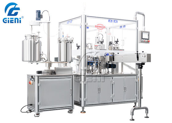 Ein guter Preis. Kosmetische Füllmaschine 50Pcs/Min Rotary Type des Lipgloss-7KW Online