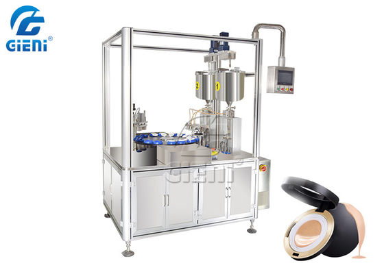 Kosmetische Sahnefüllmaschine 10pcs/Min With cm 16 Drehstationen