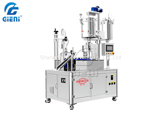 Ein guter Preis. Drehart Wimperntuschen-Füllmaschine 30PCS/M With der einzelnen Düsen-1-100ML 2 Behälter Online